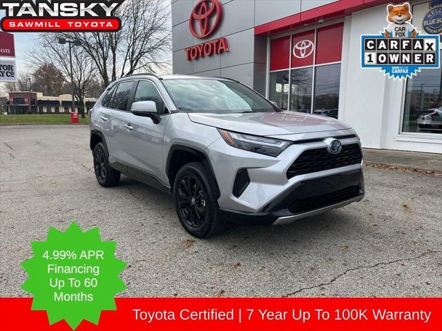 used 2024 Toyota RAV4 Hybrid car, priced at $37,150