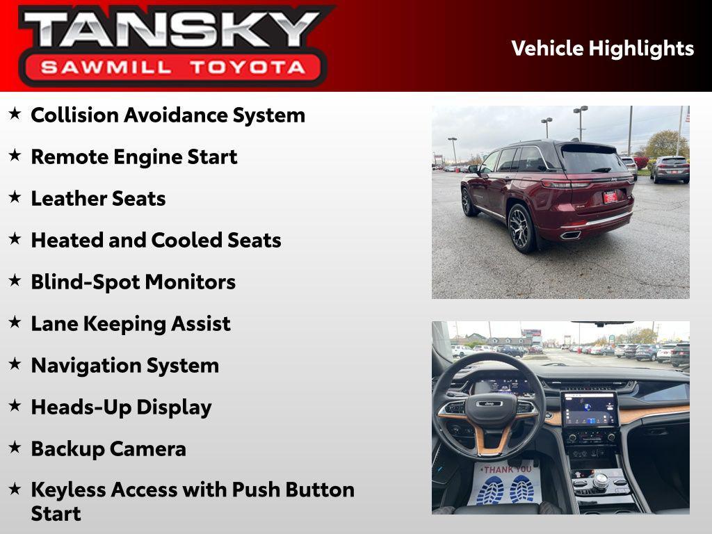 used 2023 Jeep Grand Cherokee car, priced at $43,191