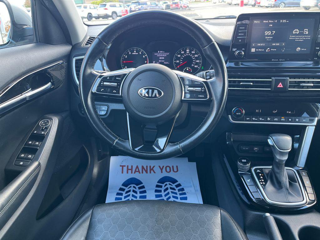 used 2021 Kia Seltos car, priced at $16,193