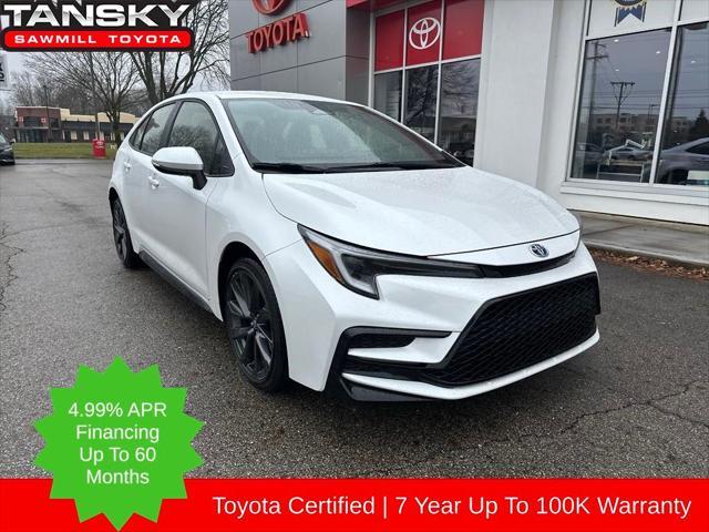 used 2024 Toyota Corolla Hybrid car, priced at $26,479