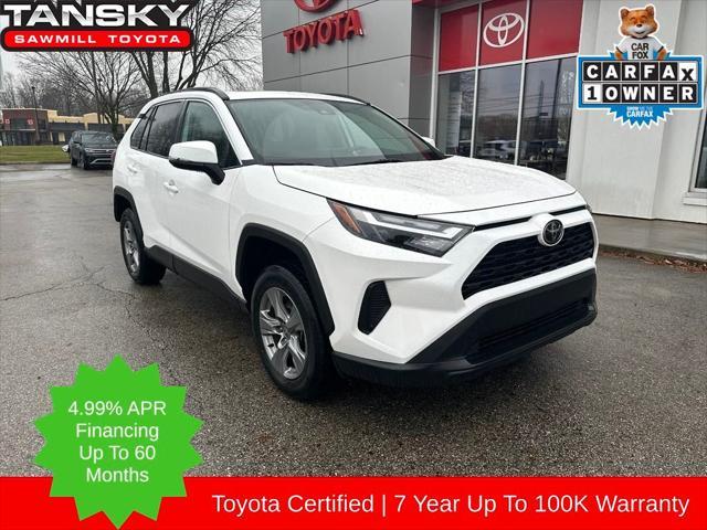 used 2022 Toyota RAV4 car, priced at $29,552