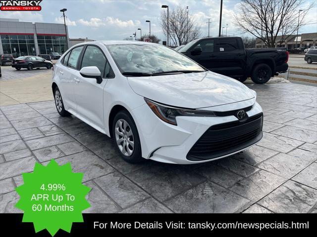 new 2025 Toyota Corolla car, priced at $23,848