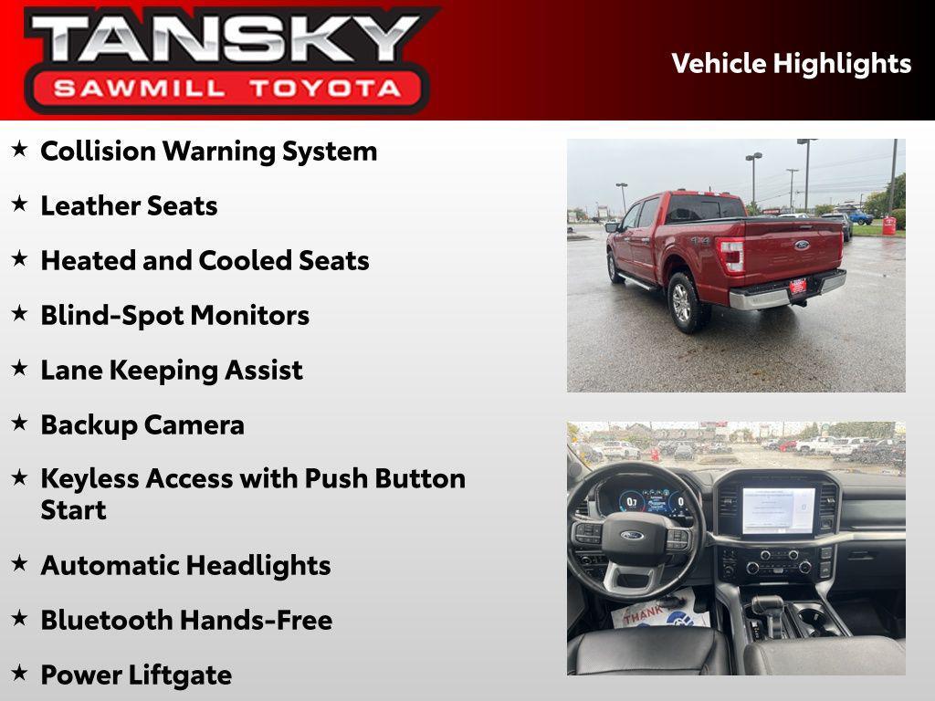 used 2023 Ford F-150 car, priced at $43,421