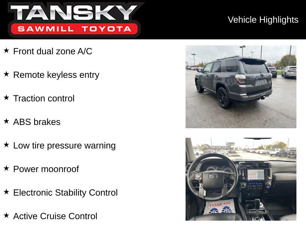 used 2020 Toyota 4Runner car, priced at $38,153