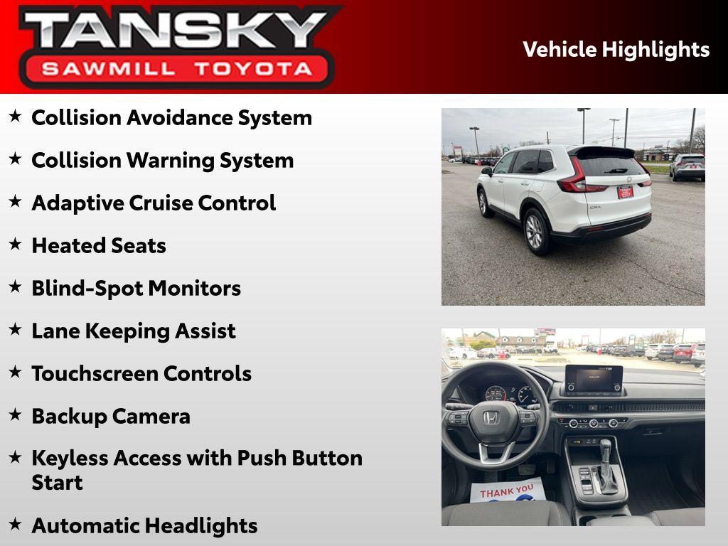 used 2024 Honda CR-V car, priced at $27,404