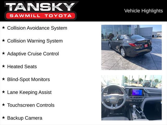 new 2025 Toyota Camry car, priced at $32,573