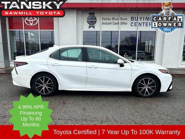 used 2021 Toyota Camry car, priced at $21,484