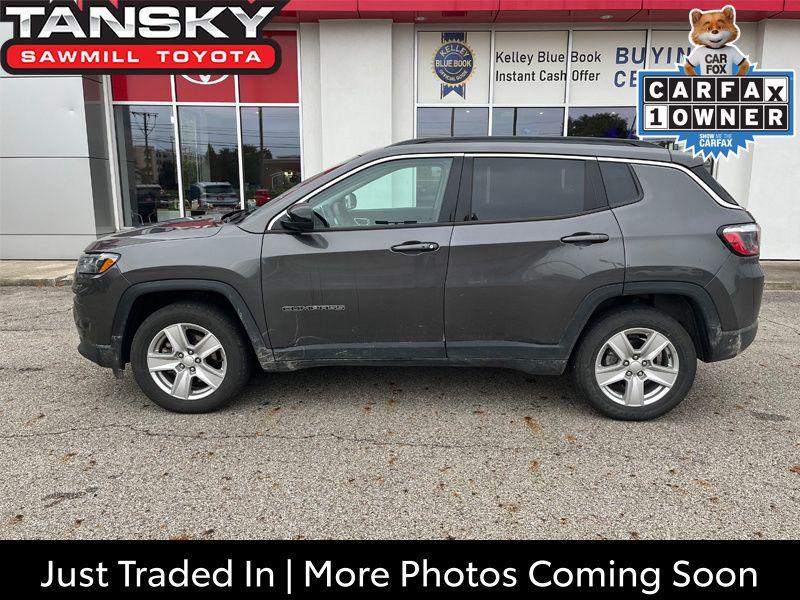 used 2022 Jeep Compass car, priced at $20,987