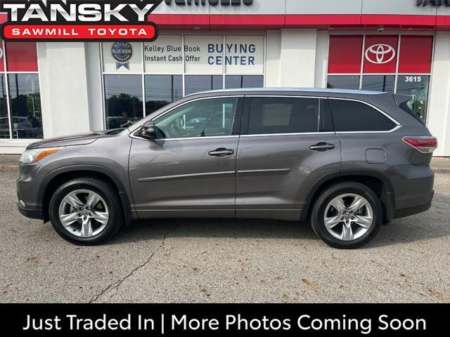 used 2016 Toyota Highlander car, priced at $19,899