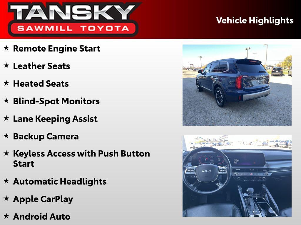 used 2025 Kia Telluride car, priced at $32,926