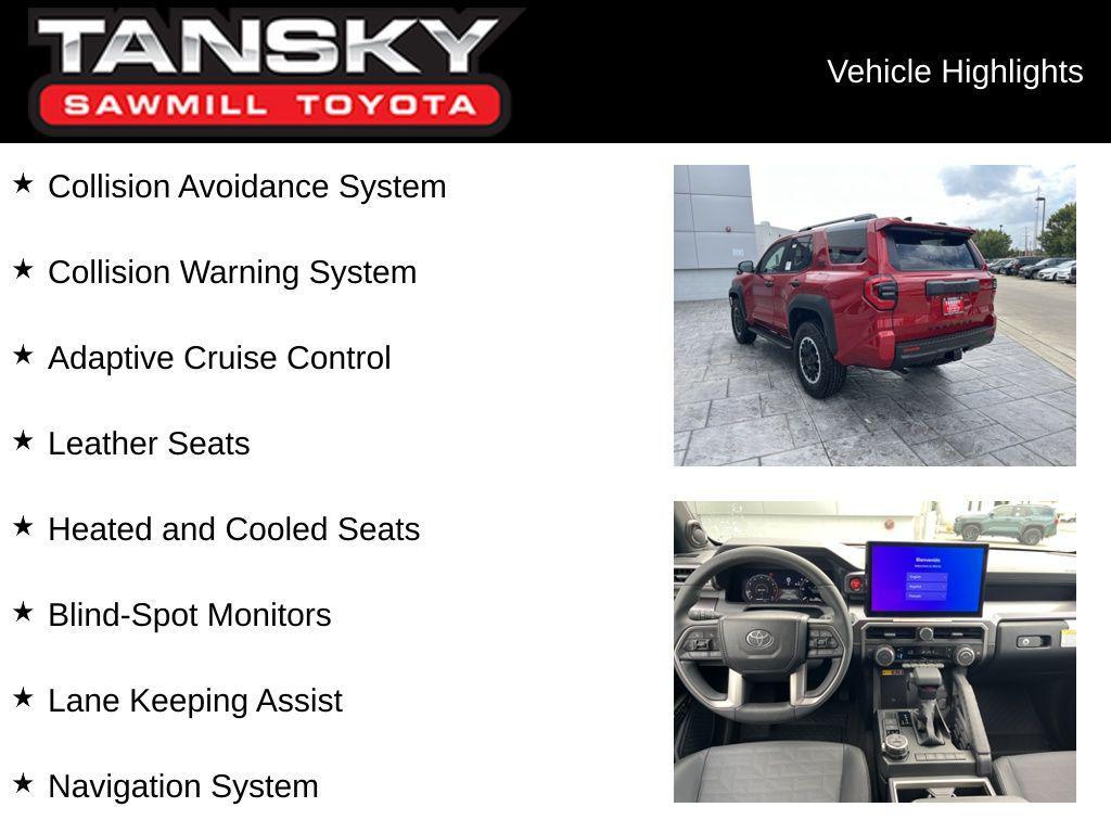 new 2025 Toyota 4Runner car, priced at $57,508