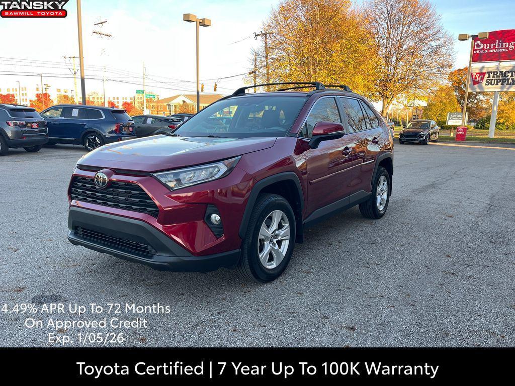 used 2021 Toyota RAV4 car, priced at $25,464