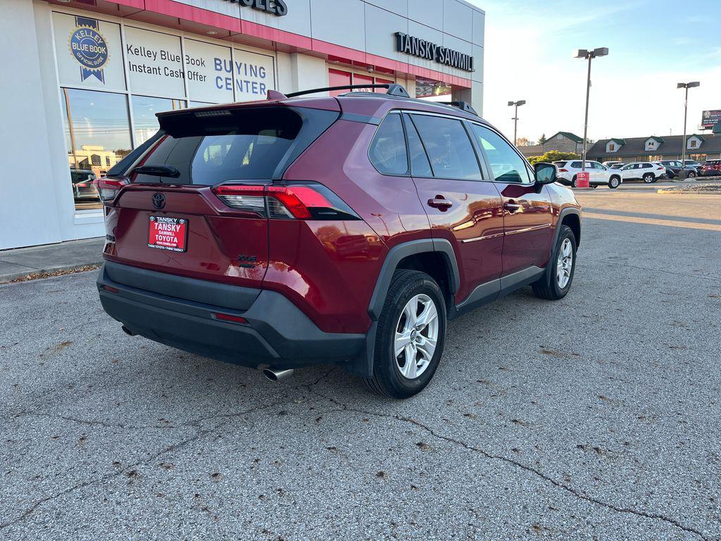 used 2021 Toyota RAV4 car, priced at $25,464