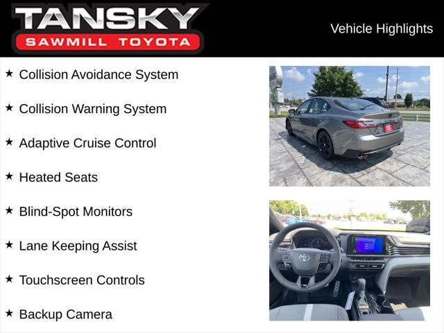 new 2025 Toyota Camry car, priced at $34,202