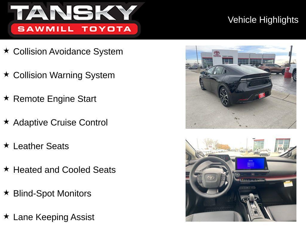 new 2026 Toyota Prius Plug-In Hybrid car, priced at $42,885