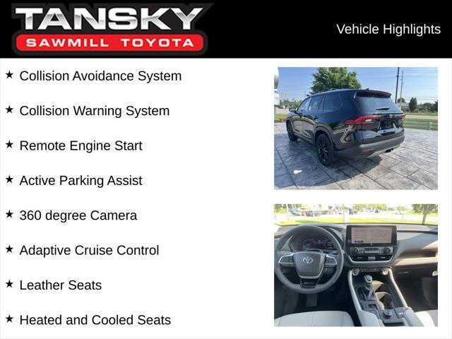 new 2025 Toyota Grand Highlander car, priced at $59,757