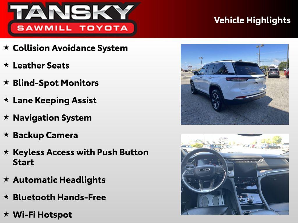 used 2024 Jeep Grand Cherokee 4xe car, priced at $22,587