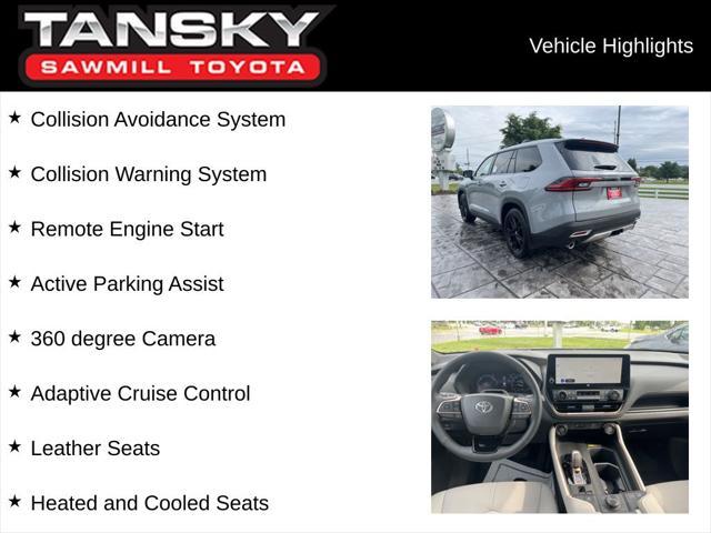 new 2025 Toyota Grand Highlander Hybrid car, priced at $64,052