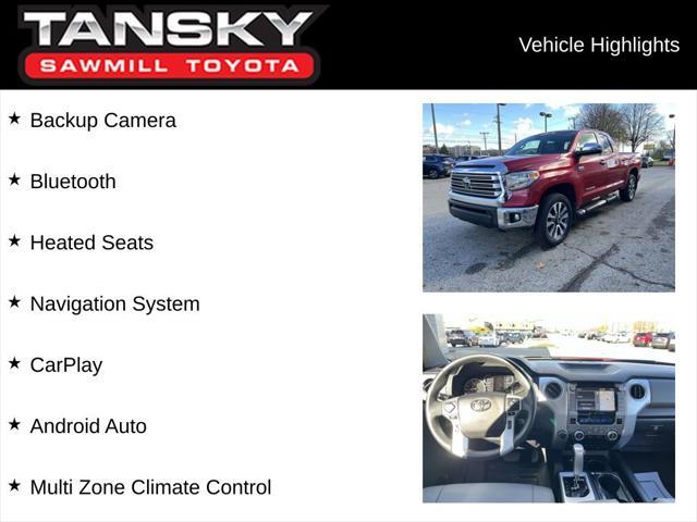 used 2021 Toyota Tundra car, priced at $43,900