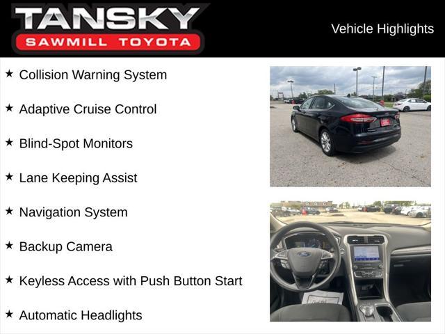 used 2019 Ford Fusion Hybrid car, priced at $15,171