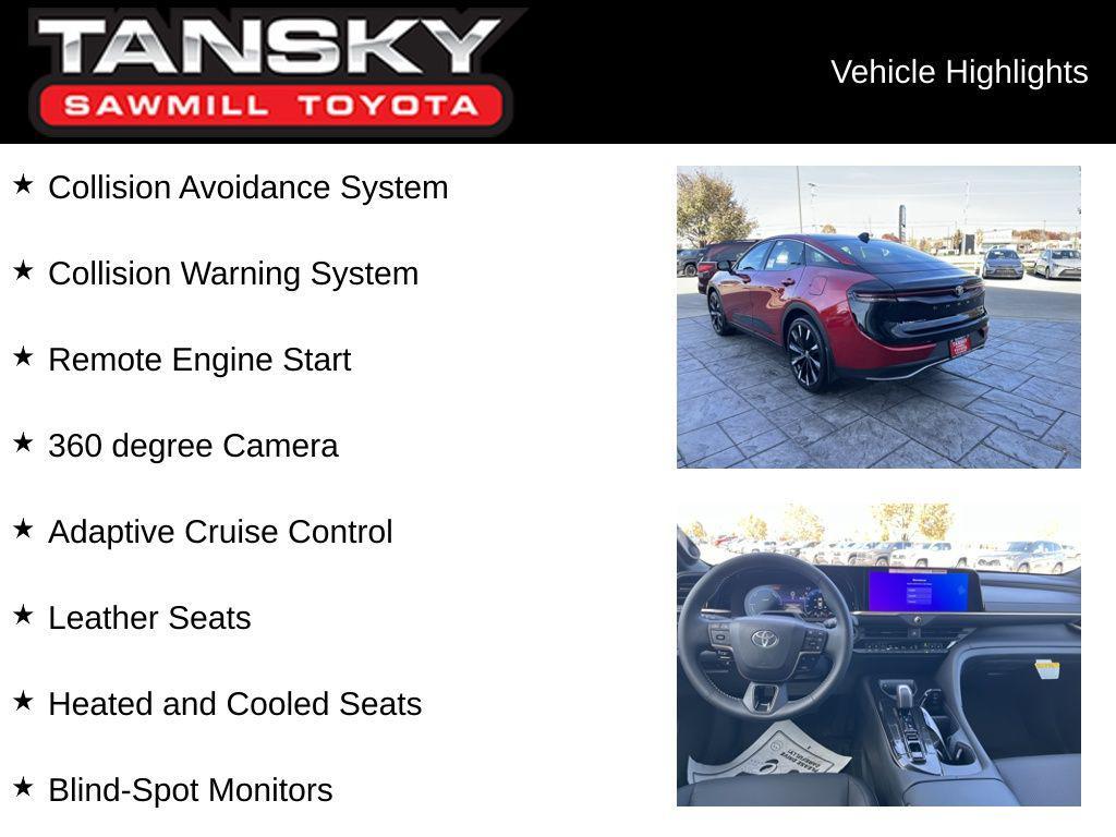 new 2026 Toyota Crown car, priced at $54,135