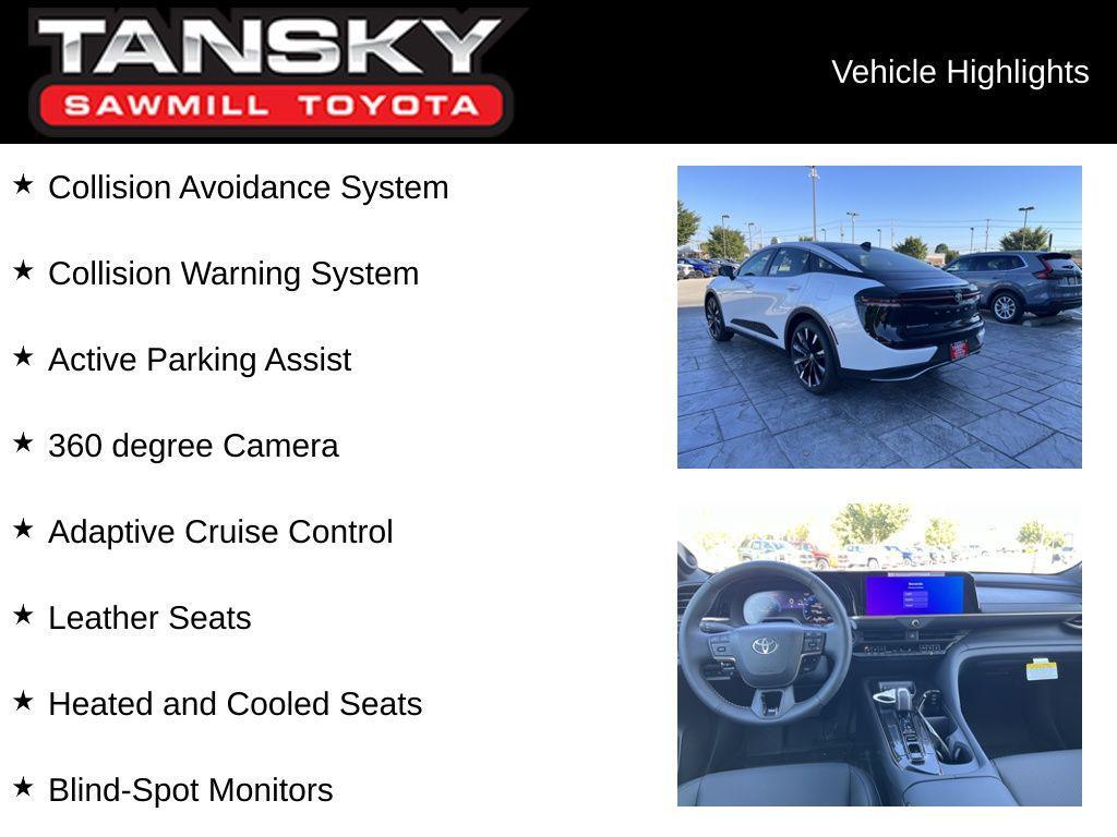 new 2026 Toyota Crown car, priced at $53,667