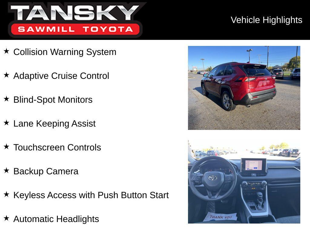 used 2023 Toyota RAV4 car, priced at $24,860