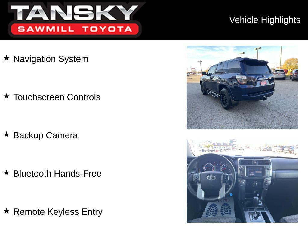 used 2019 Toyota 4Runner car, priced at $24,718