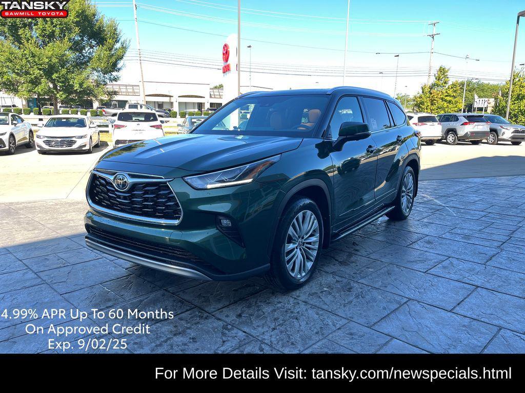 new 2025 Toyota Highlander car, priced at $56,366