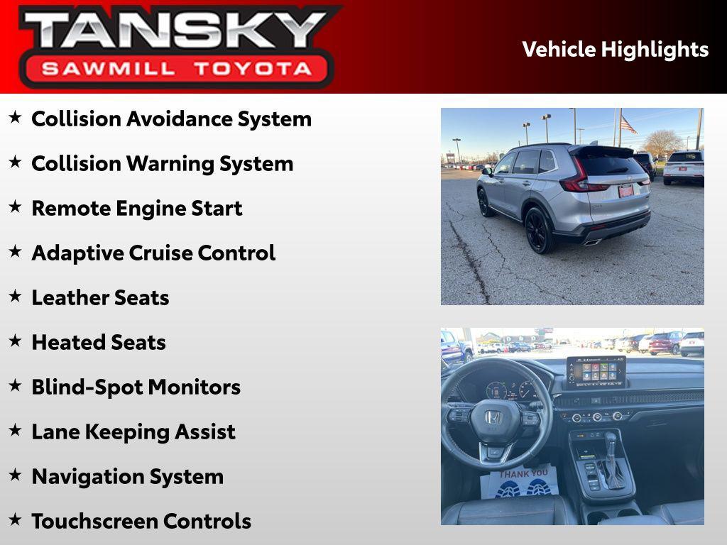 used 2023 Honda CR-V Hybrid car, priced at $32,543