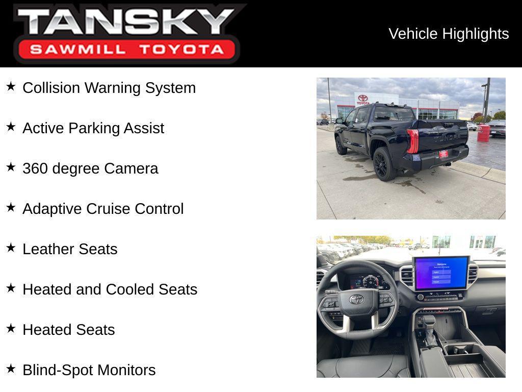 new 2026 Toyota Tundra car, priced at $60,387