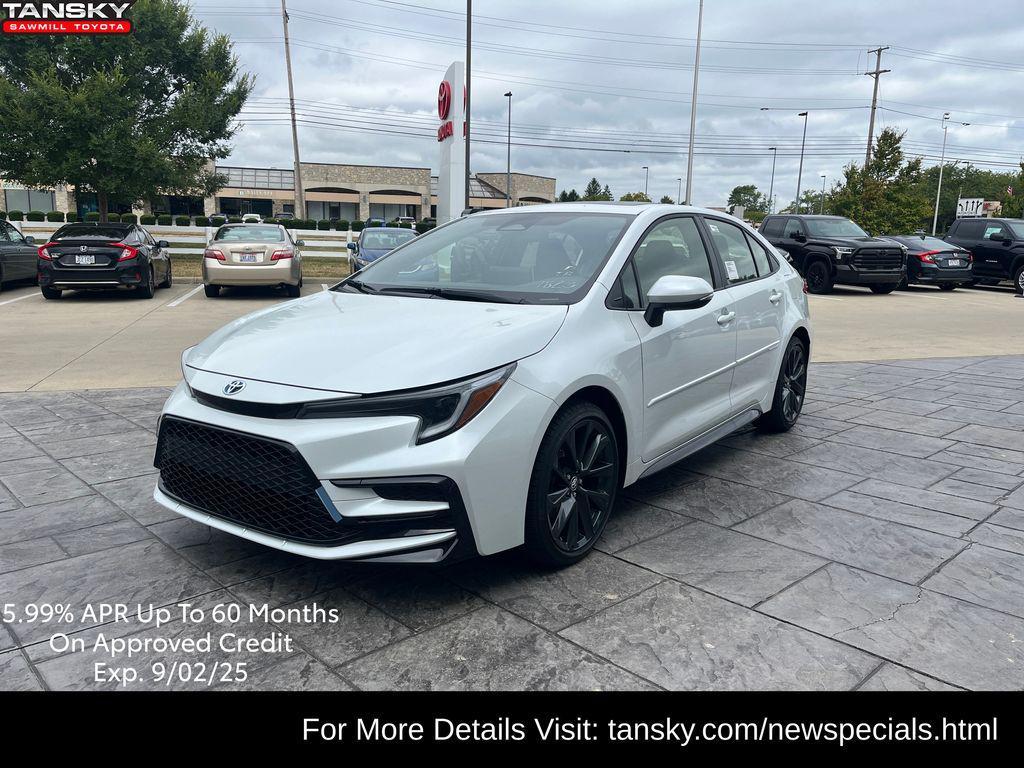 new 2025 Toyota Corolla Hybrid car, priced at $30,679