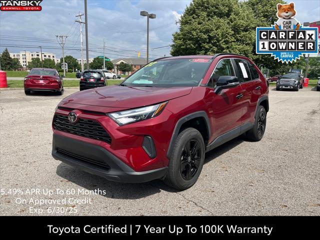 used 2022 Toyota RAV4 car, priced at $29,761