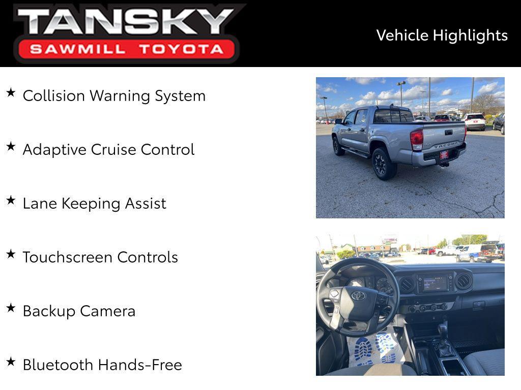 used 2019 Toyota Tacoma car, priced at $26,203