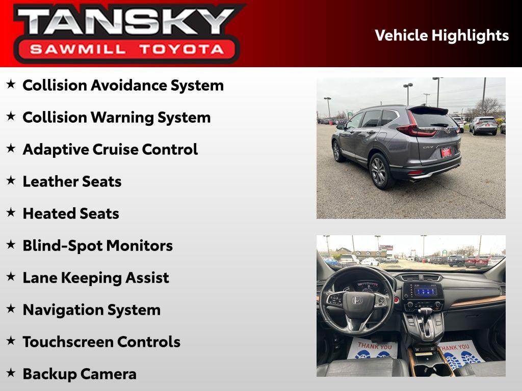 used 2021 Honda CR-V car, priced at $23,999