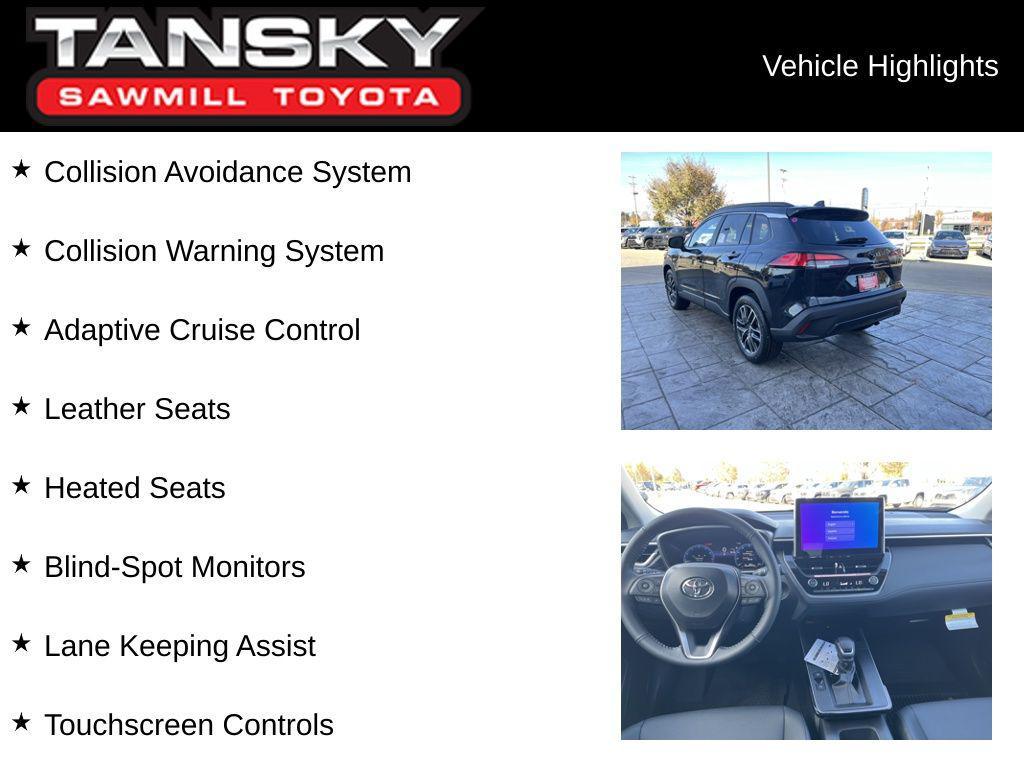 new 2026 Toyota Corolla Cross car, priced at $31,532