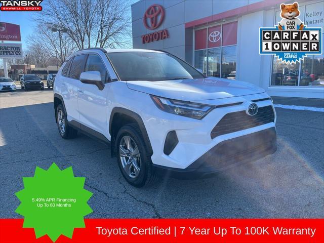 used 2022 Toyota RAV4 car, priced at $29,835