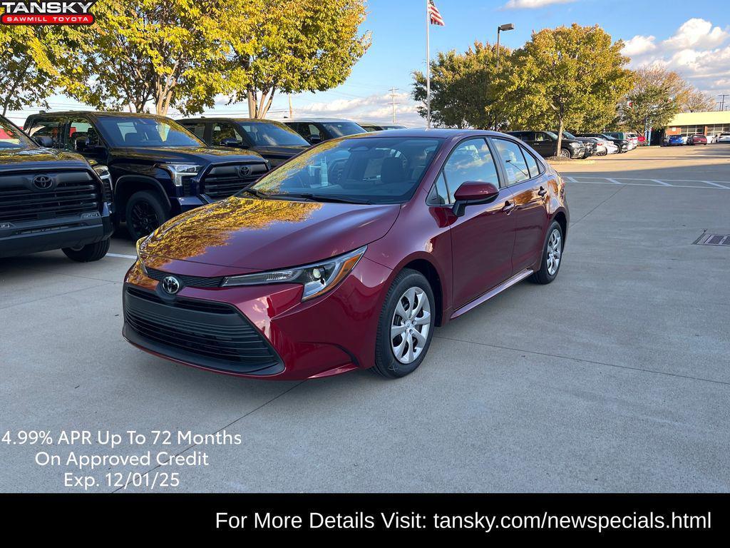 new 2026 Toyota Corolla car, priced at $24,729