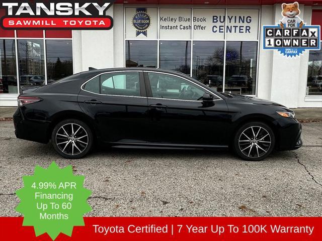 used 2021 Toyota Camry car, priced at $21,206