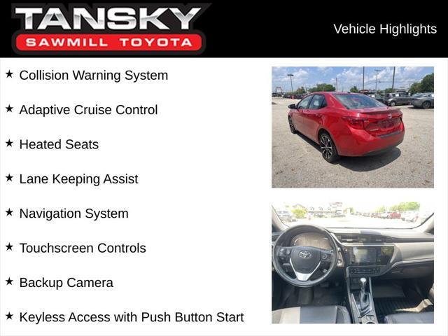 used 2017 Toyota Corolla car, priced at $13,344