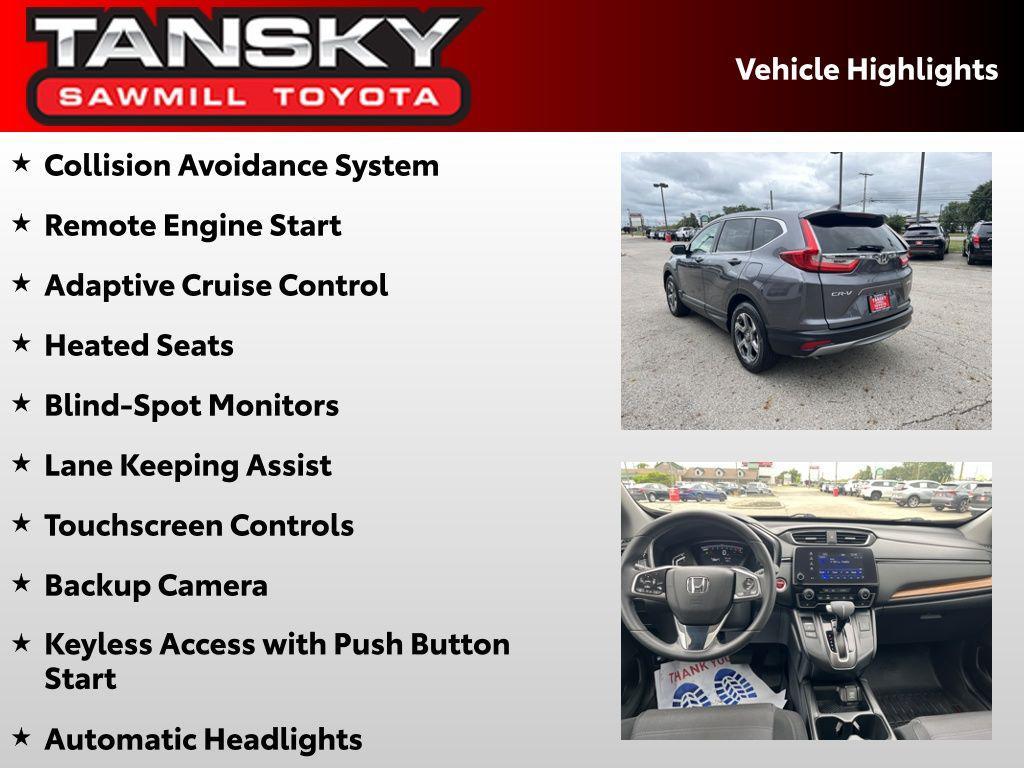 used 2019 Honda CR-V car, priced at $23,522