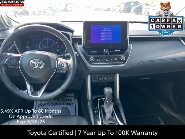 used 2023 Toyota Corolla Cross car, priced at $27,610