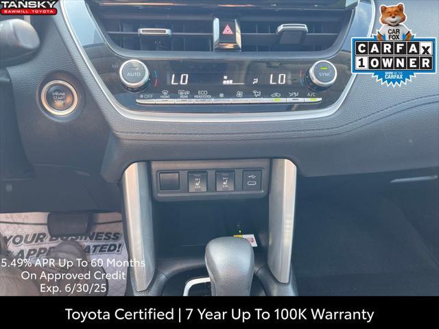 used 2023 Toyota Corolla Cross car, priced at $27,610
