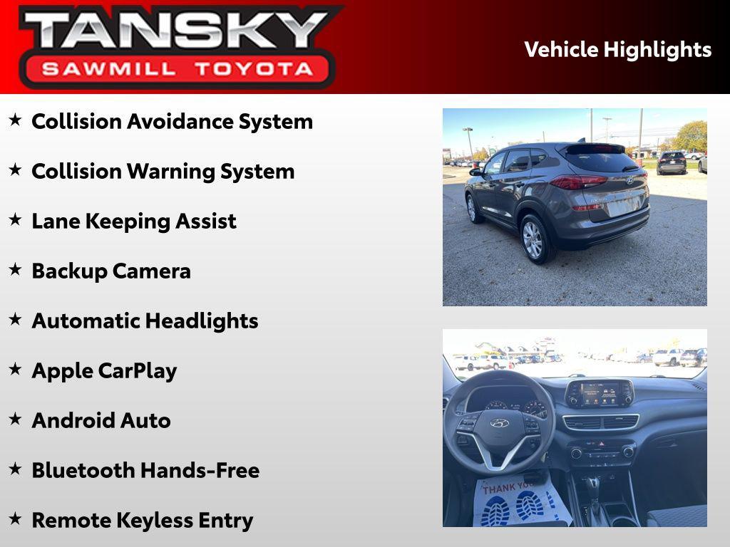 used 2020 Hyundai Tucson car, priced at $17,529