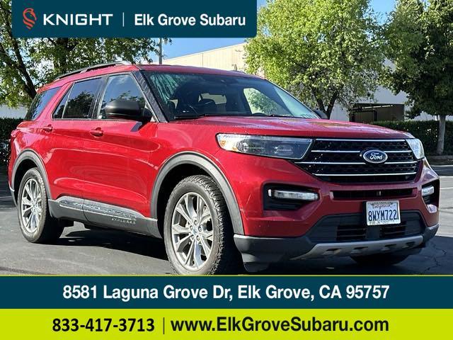 used 2021 Ford Explorer car, priced at $25,649