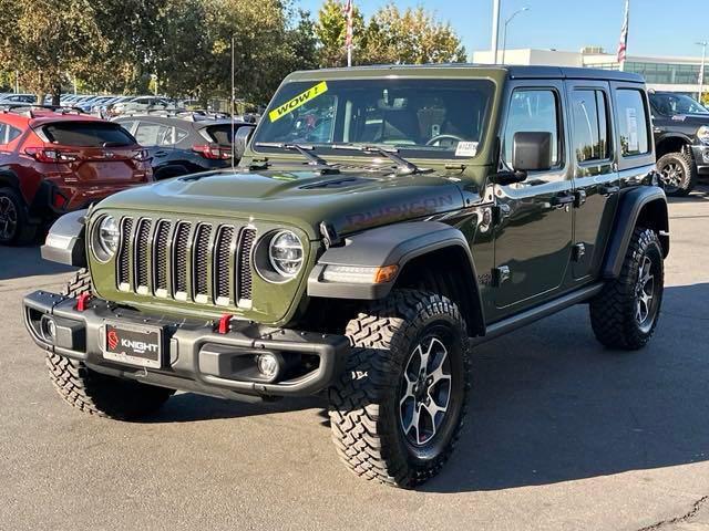 used 2021 Jeep Wrangler Unlimited car, priced at $49,276