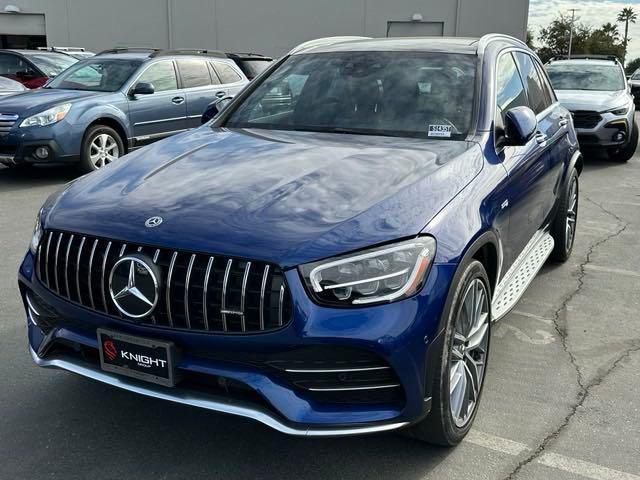 used 2020 Mercedes-Benz AMG GLC 43 car, priced at $45,449