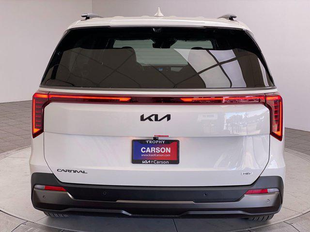 new 2025 Kia Carnival Hybrid car, priced at $54,755