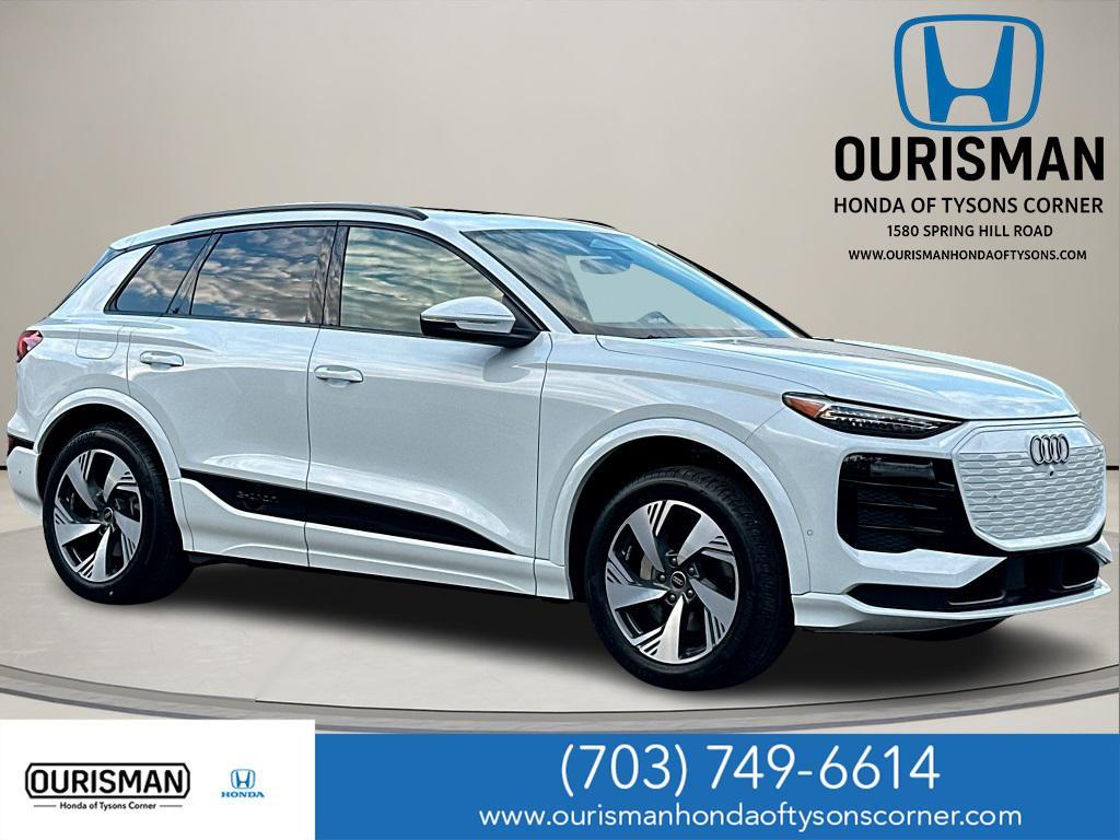 used 2025 Audi Q6 e-tron car, priced at $48,500