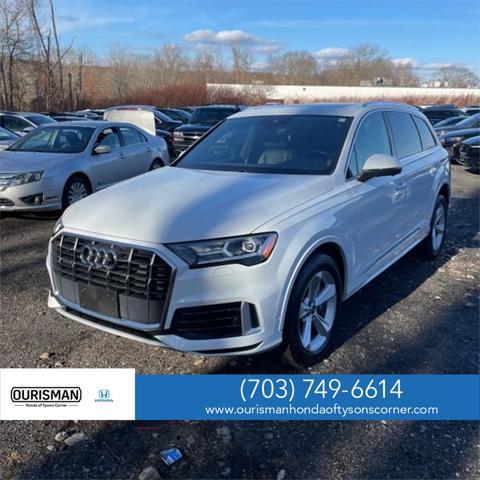 used 2021 Audi Q7 car, priced at $33,500